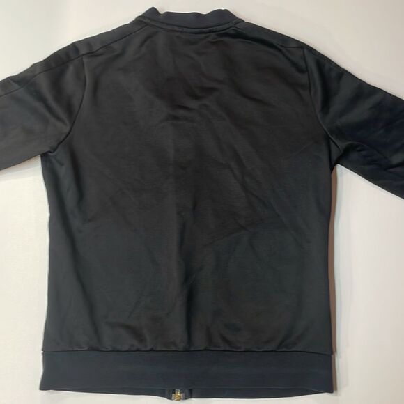 Puma Black Gild Logo Zip-Up Track Jacket Womens Sz M - Picture 5 of 5